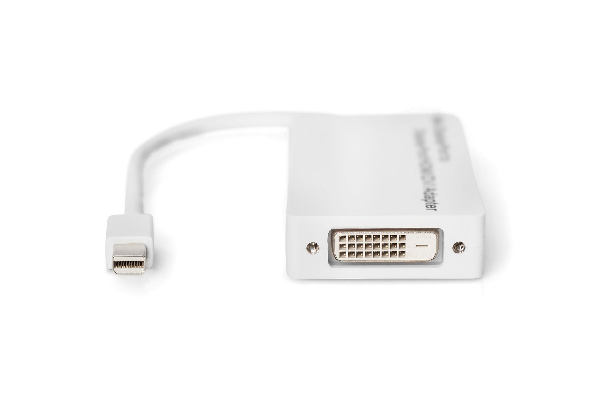 EAN 4016032292555 - Digitus AK-340509-002-W adaptador de cable de vídeo 0,2 m Mini DisplayPort DVI-D Blanco imagen 2