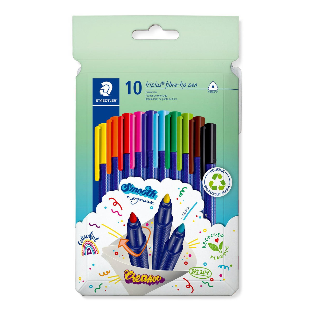 EAN 4007817060940 - Staedtler 323 C10 rotulador Colores surtidos 1 pieza(s) imagen 1