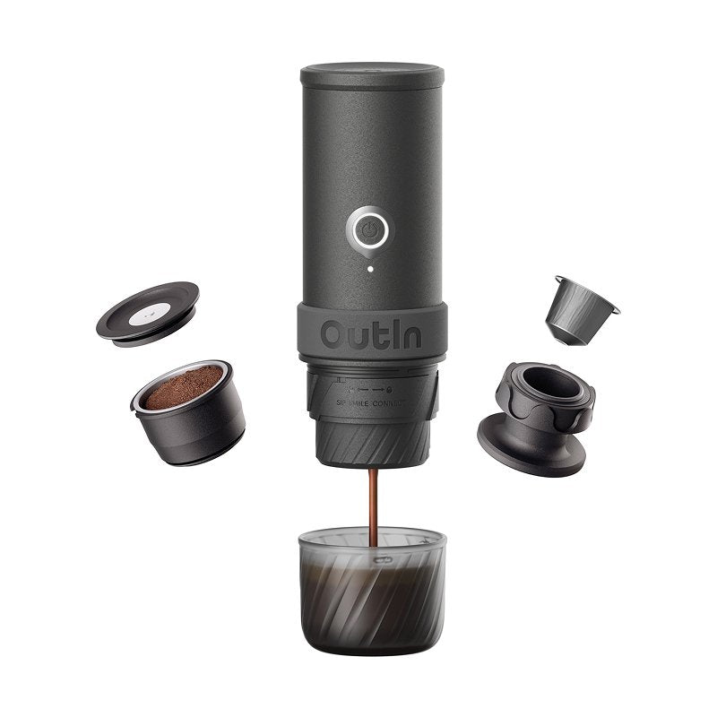 Outin Mino - Space Grey - Portable Electric Espresso Machine