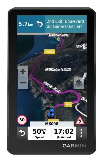 EAN 0753759256340 - Garmin zūmo XT navegador De mano 14 cm (5.5") TFT Pantalla táctil 262 g Negro imagen 2