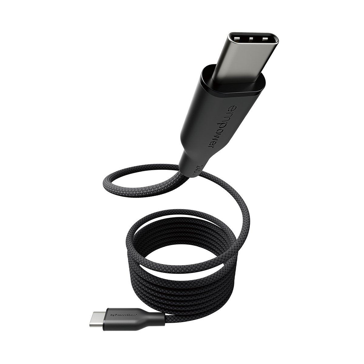 Empower By Panzerglass Magnetic 240w Usb-C To Usb-C Usb 2.0 1,5m Space Negro