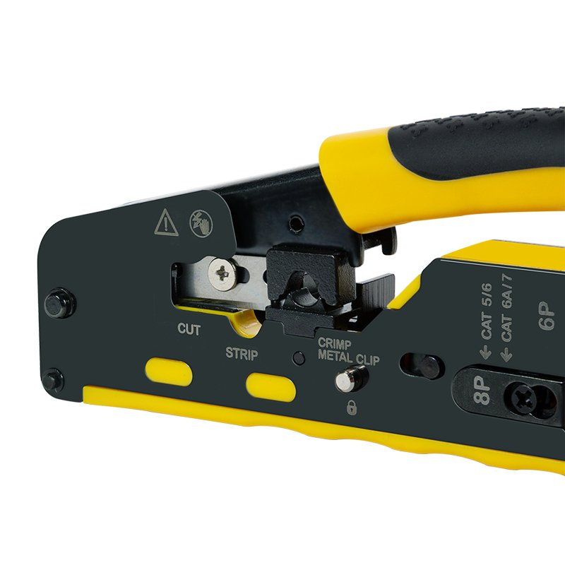 EAN 4052792062311 - LogiLink WZ0060 crimpadora Herramienta para prensar Negro, Amarillo imagen 3