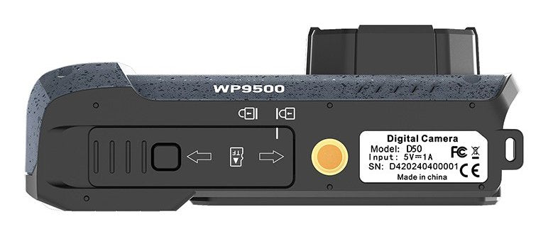 Cámara Digital Deportiva Agfaphoto Realishot Wp9500 24mp Negra