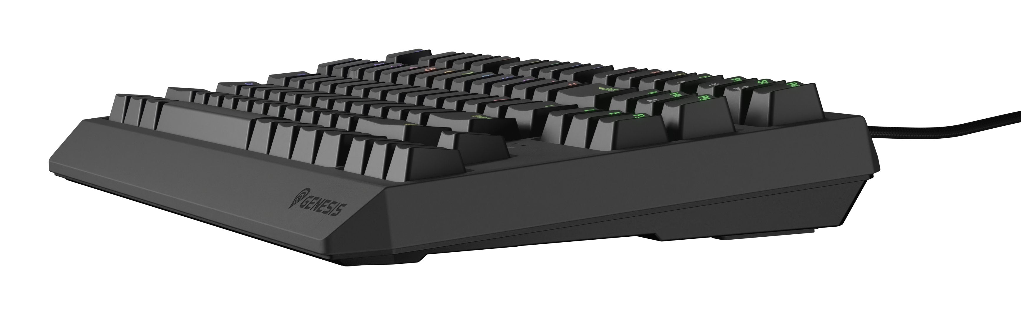 EAN 5901969443264 - GENESIS Thor 230 TKL Lite Outemu Red teclado Juego USB QWERTY Inglés Negro imagen 10