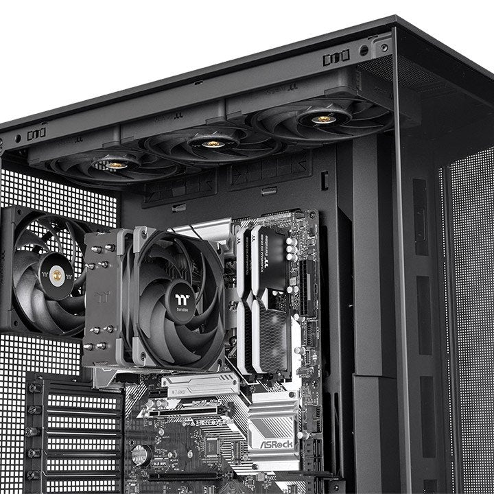 EAN 4711475649583 - Thermaltake UX400 Procesador Refrigerador de aire 12 cm Negro, Plata 1 pieza(s) imagen 6