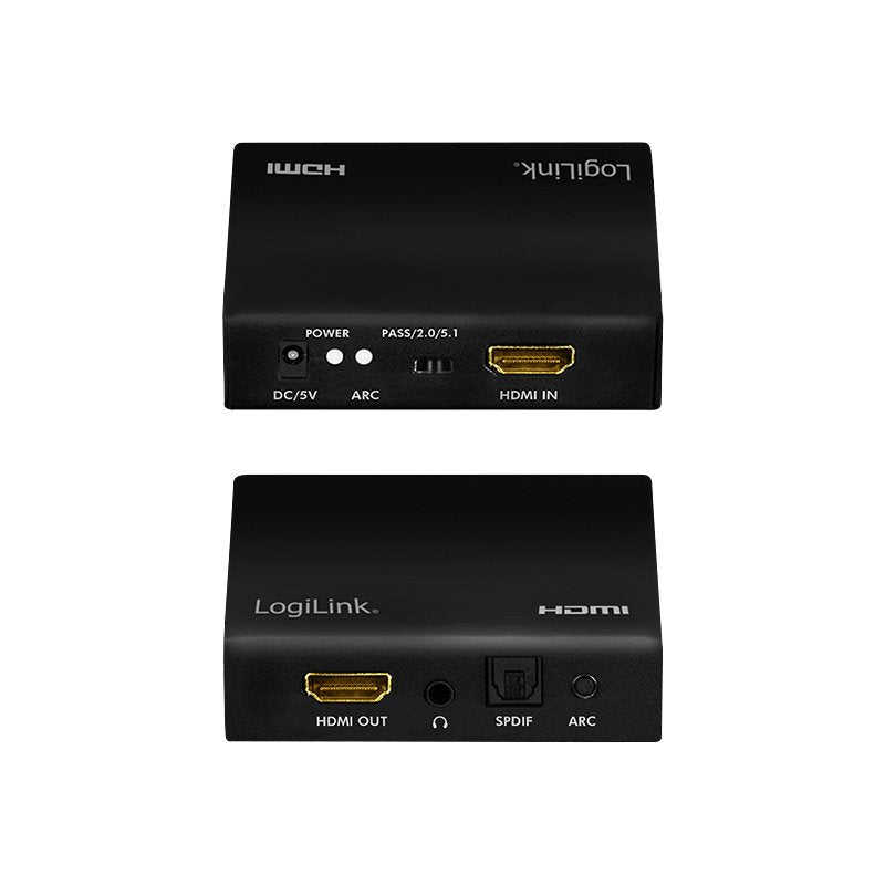 EAN 4052792062533 - LogiLink HD0055 convertidor de audio Negro imagen 8