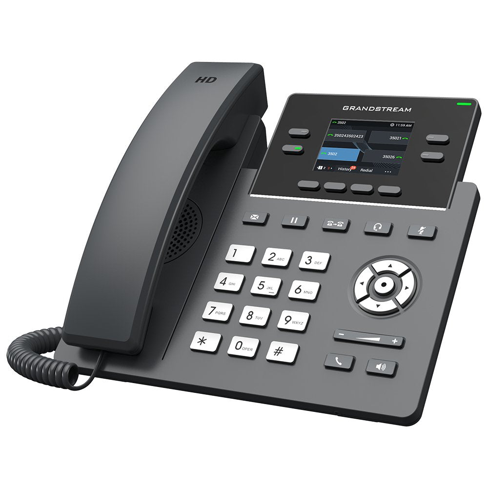 EAN 6947273704126 - Grandstream Networks GRP2612G teléfono IP Negro 4 líneas LCD imagen 2