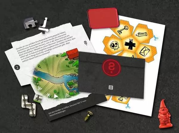 Ravensburger Mystery Challenge: Los Detectives, El Juego De Rompecabezas 23696