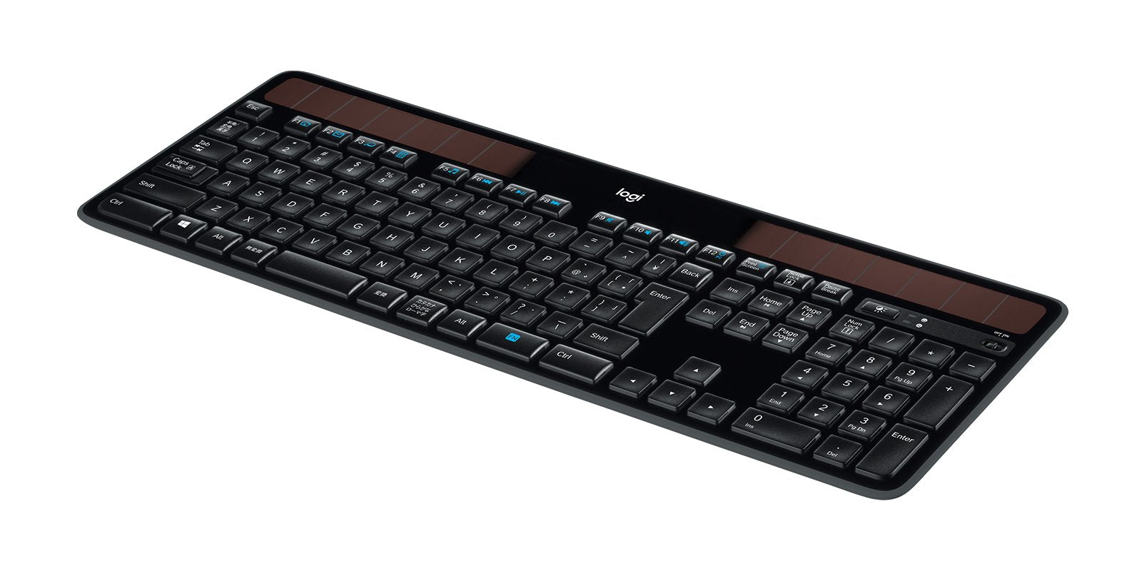 Teclado Español Logitech Wireless Solar Keyboard K750 Rf Inalámbrico Qwerty Negro