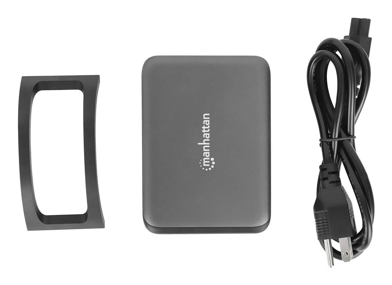Manhattan 4-Port Gan Usb Power Delivery-Lademation 240w