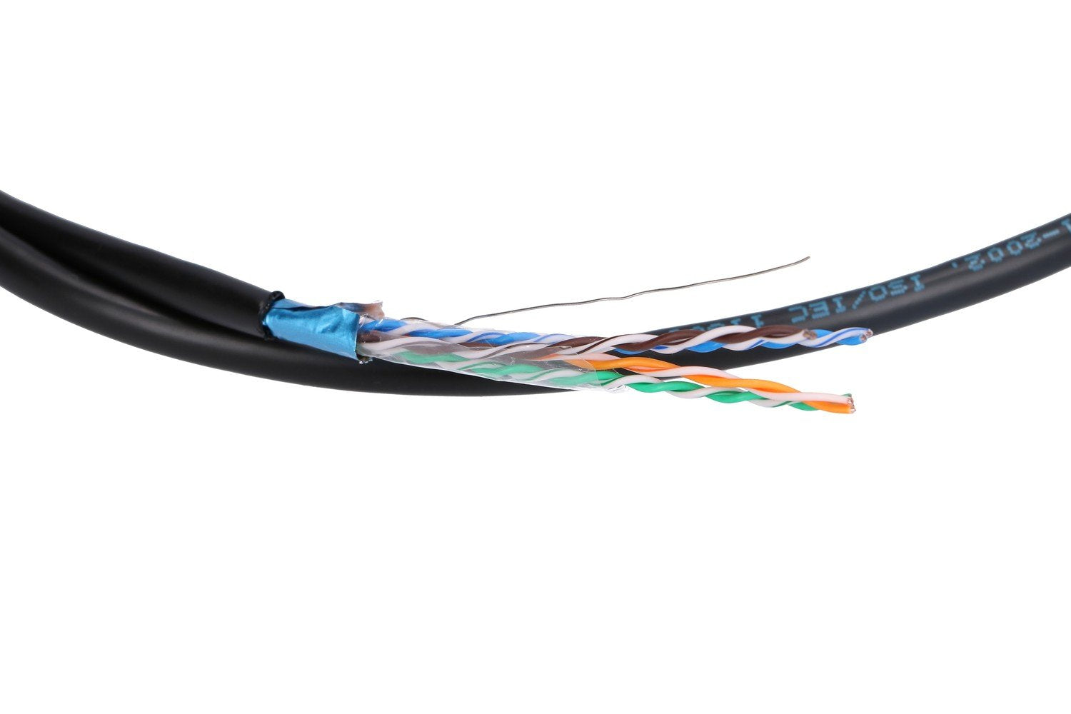 EAN 5902560368710 - Extralink CAT5E FTP (F/UTP) V2 OUTDOOR TWISTED PAIR 305M - Kabel - Netzwerk cable de red Negro F/UTP (FTP imagen 6
