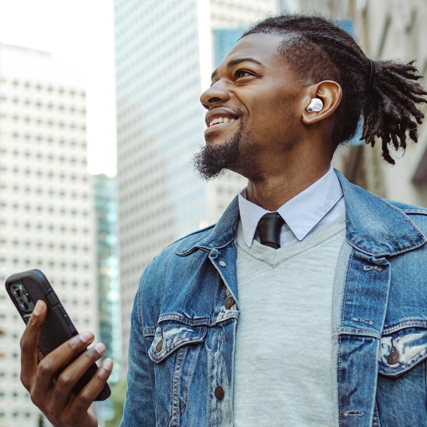 Anc Wireless Earbuds Ha-A25t White