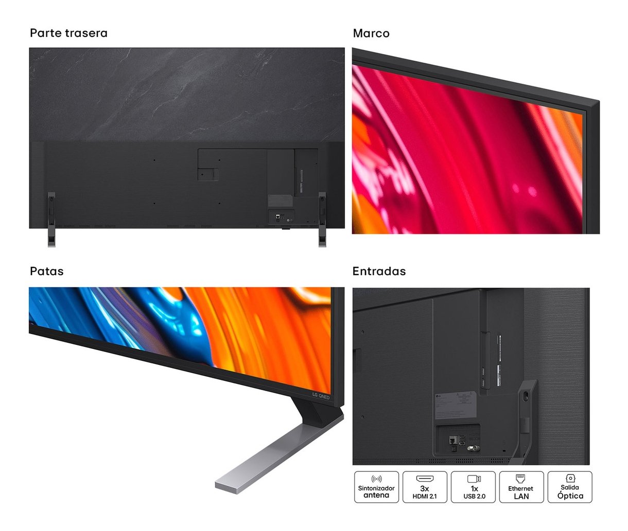 EAN 8806096422007 - LG QNED AI 65QNED84A6C 165,1 cm (65") 4K Ultra HD Smart TV Wifi Negro imagen 10