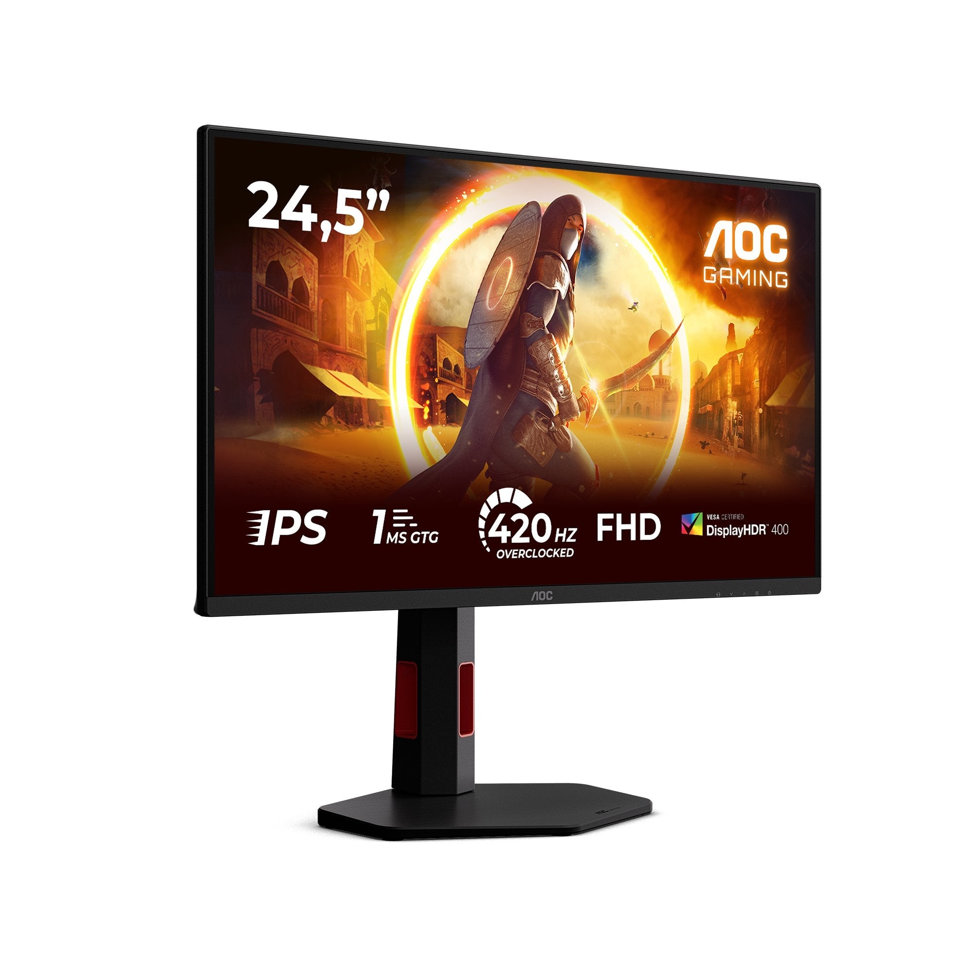 Monitor 25g4kur 24.5 Cala Ips 420hz Hdmix2 Dp Pivot