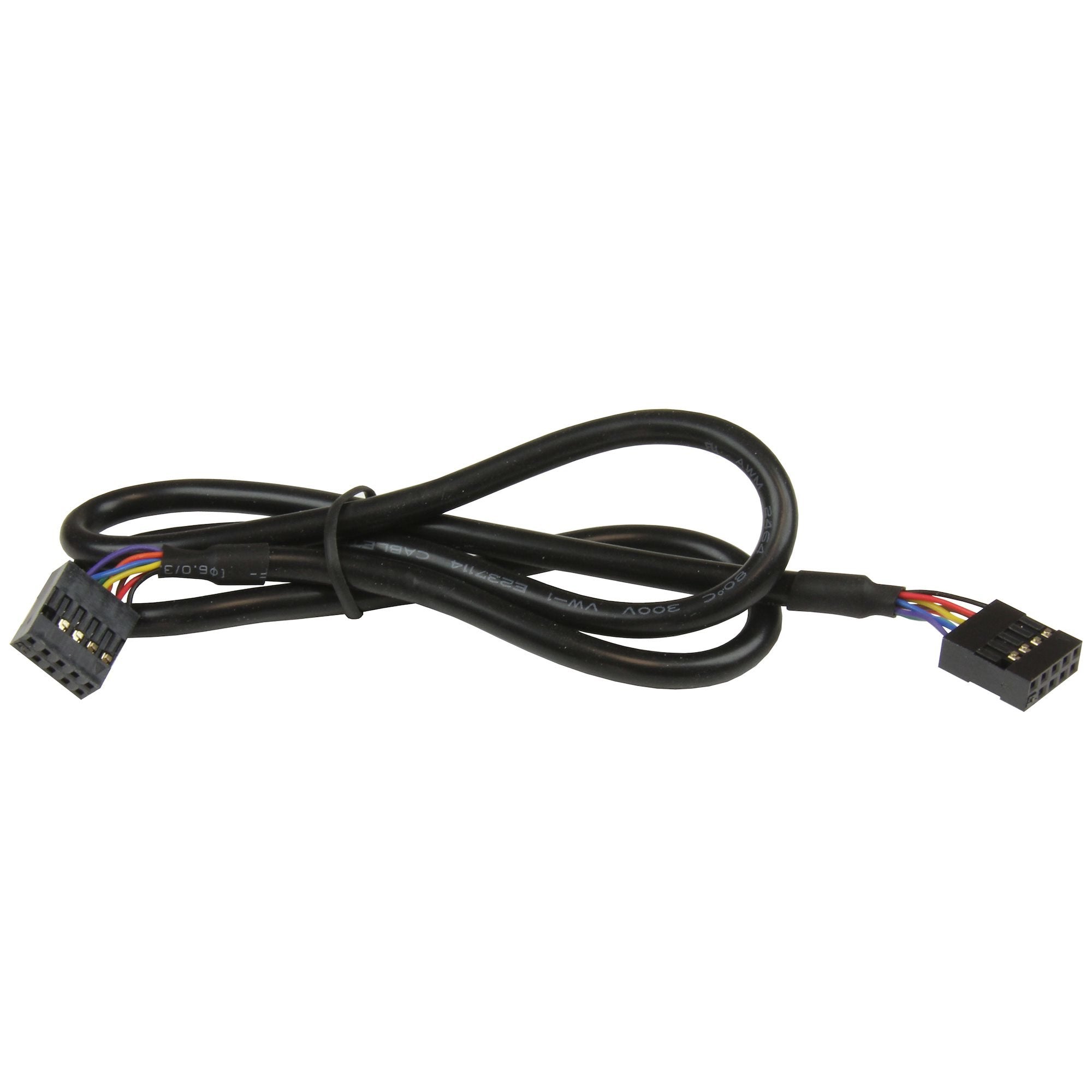 Startech.Com Adaptador Bracket De Placa Base Interna Usb A 2 Puertos Serie - Db9 Rs232
