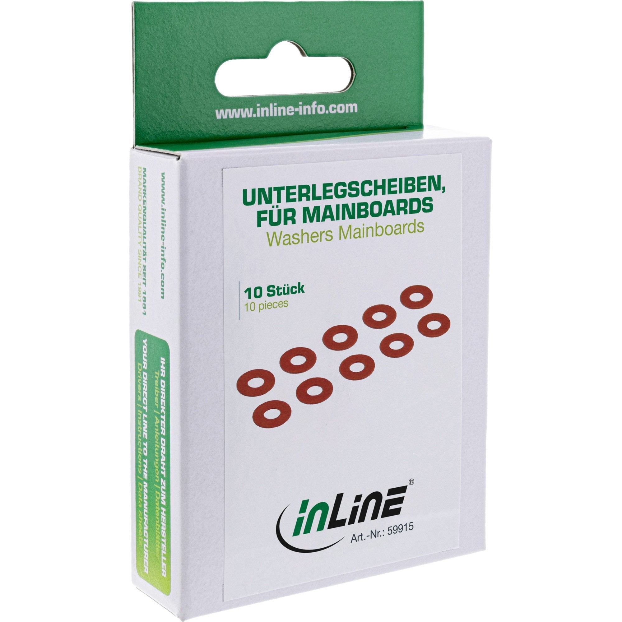 Arandelas Inline Para Pc Y Placas Base De Servidor 10 Uds.