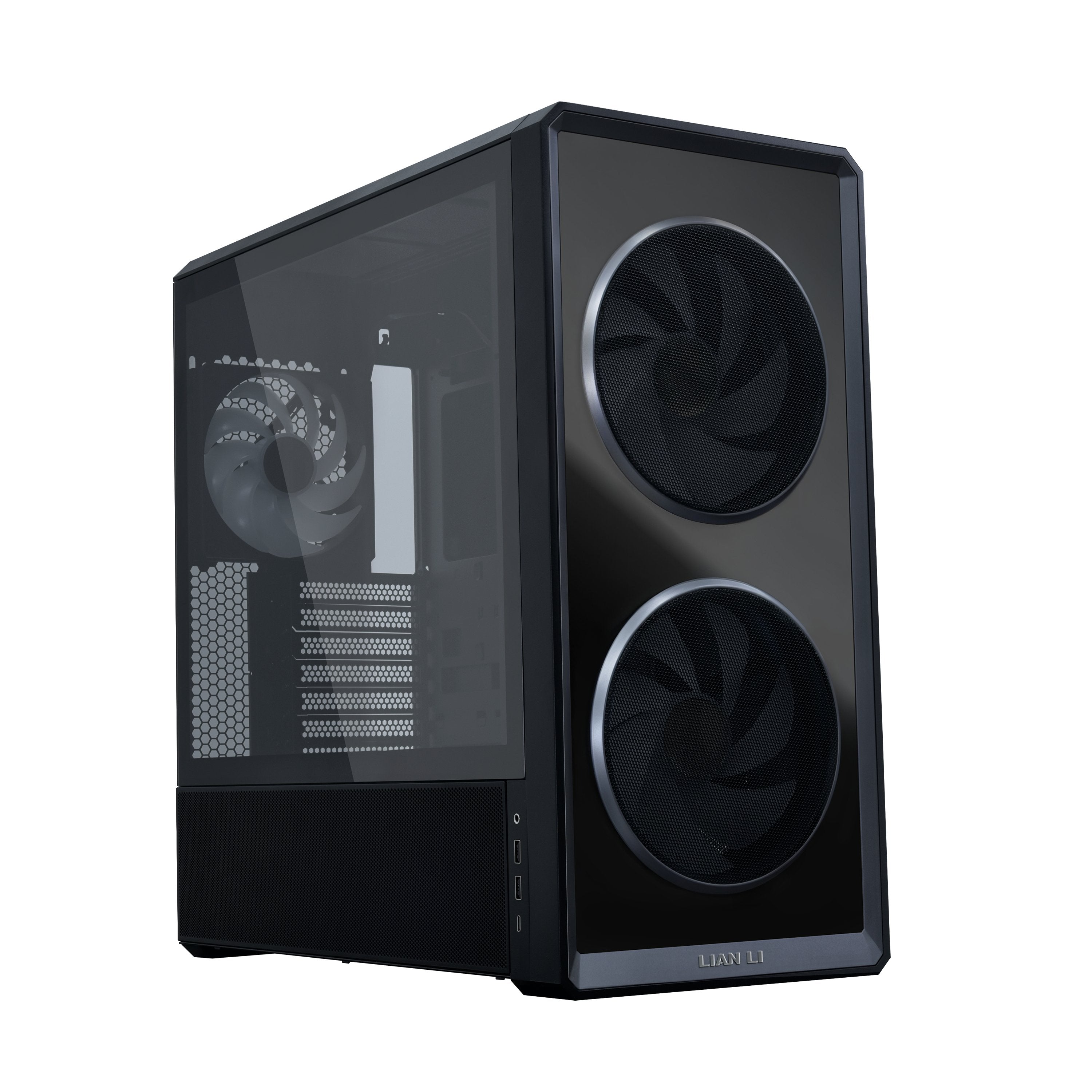 EAN 4718466020642 - Lian Li Lancool 217 INF Midi Tower Negro, Madera imagen 1