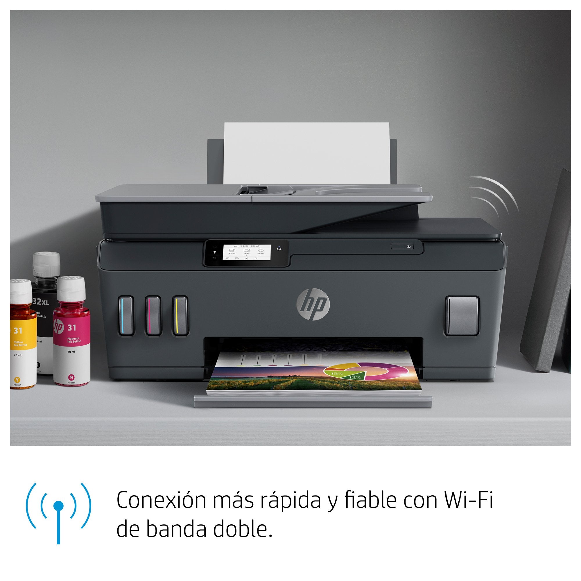 EAN 0192545948258 - HP Smart Tank Plus 655 Wireless All-in-One Inyección de tinta térmica A4 4800 x 1200 DPI 11 ppm Wifi imagen 6