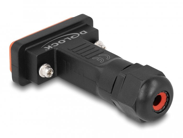 Delock D-Sub Hd De 26 Pines Hembra Con Carcasa Ip67 Resistente Al Agua