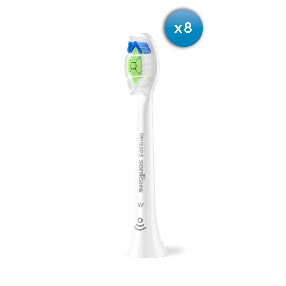 EAN 8720689035835 - Philips HX6068/87 cepillo de cabello 8 pieza(s) Blanco imagen 1