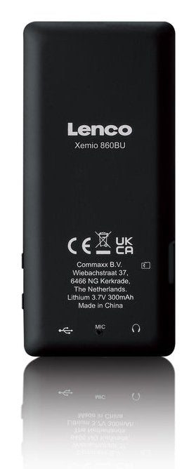 EAN 8711902081012 - Lenco Xemio-860BU Reproductor de MP3 8 GB Negro, Azul imagen 4