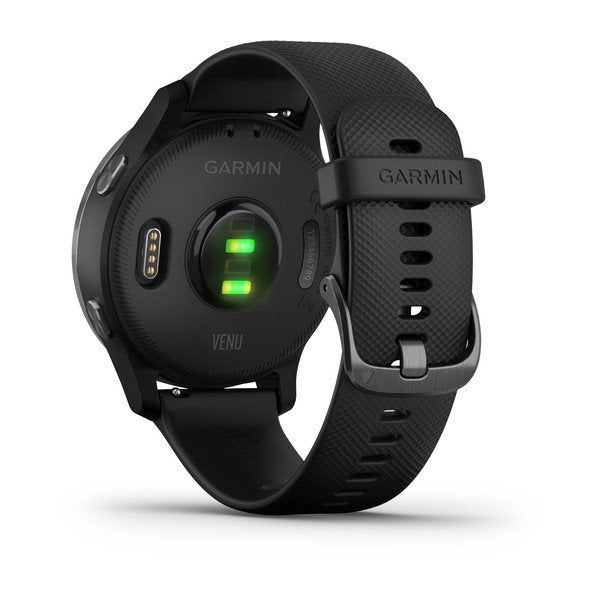 Reloj Deportivo Con Gps Garmin Venu Negro Bt Garmin Pay Notificaciones Salud Multisport Android/Ios