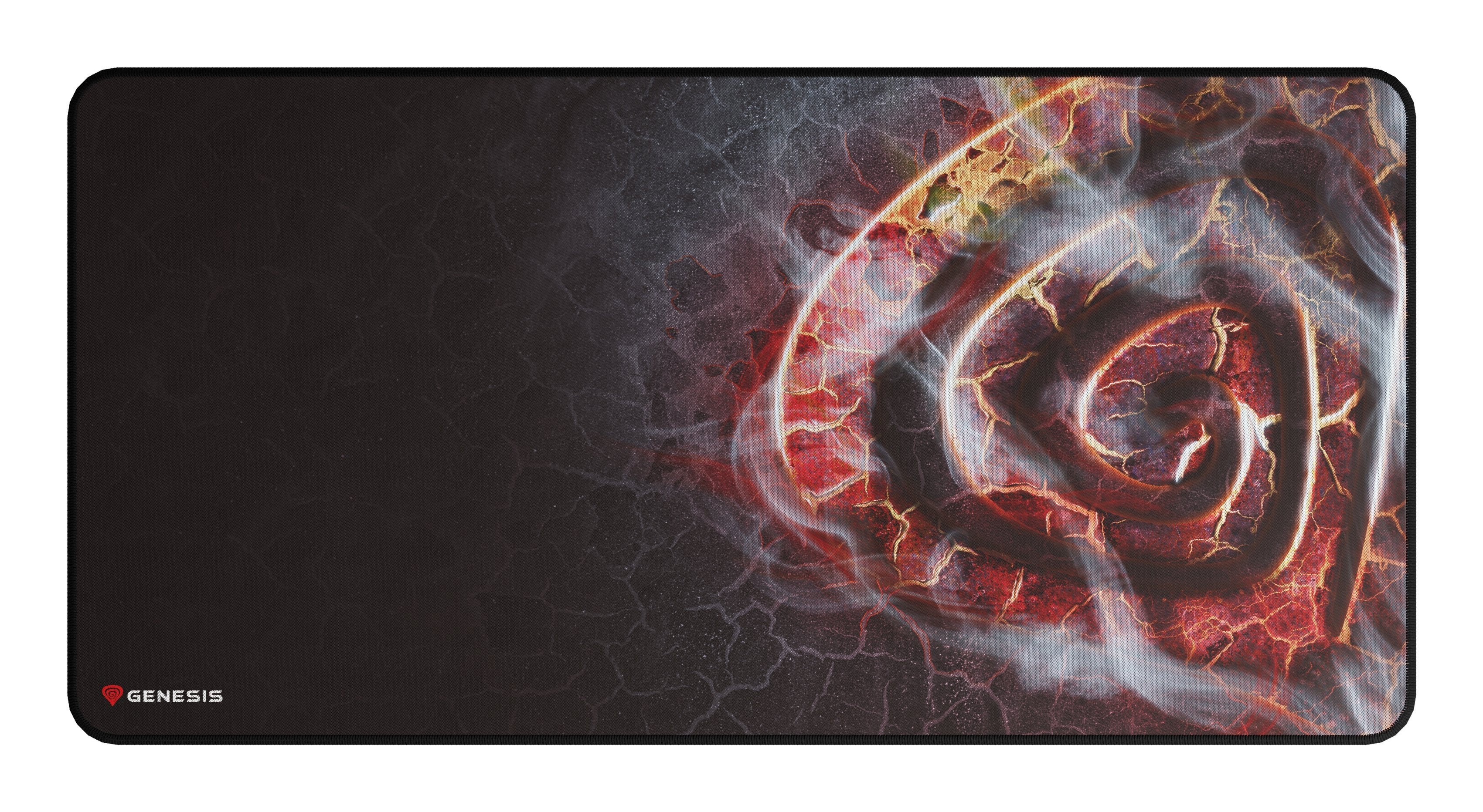 Alfombra De Ratón Genesis, Carbono 500 Maxi Lava G2 Edición, 900x450 Mm