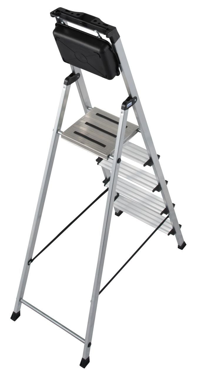 EAN 4009199126535 - Krause 126535 escalera Escalera seccional Aluminio, Negro imagen 2