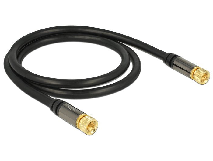 Delock Cable F Macho > F Macho Rg-6/U 1,0 M