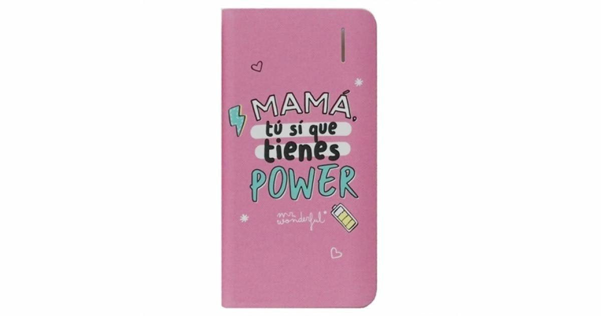 Mr Wonderful Powerbank 4000mah Mama Tu Si Que Tienes Power