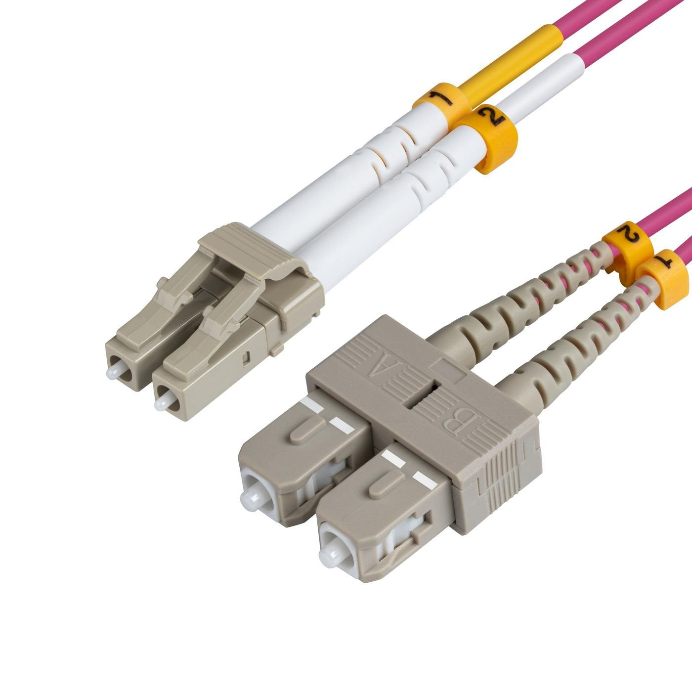 Microconnect Fib422002p Cable De Fibra Optica 2 M Lc/Pc Sc/Pc Om4 Violeta