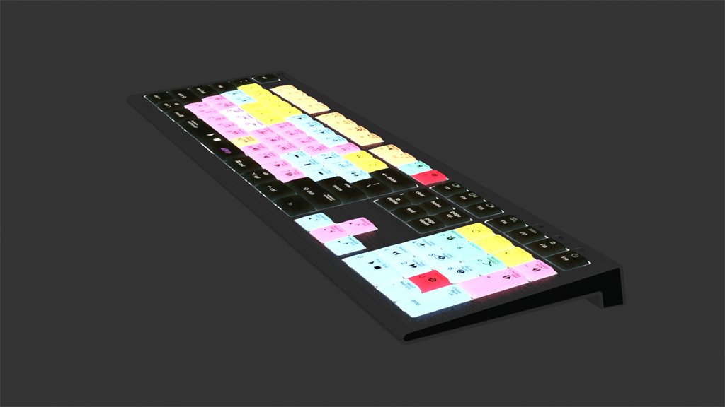 EAN 5707795019297 - Logickeyboard ASTRA 2 teclado USB QWERTZ Alemán Negro imagen 2