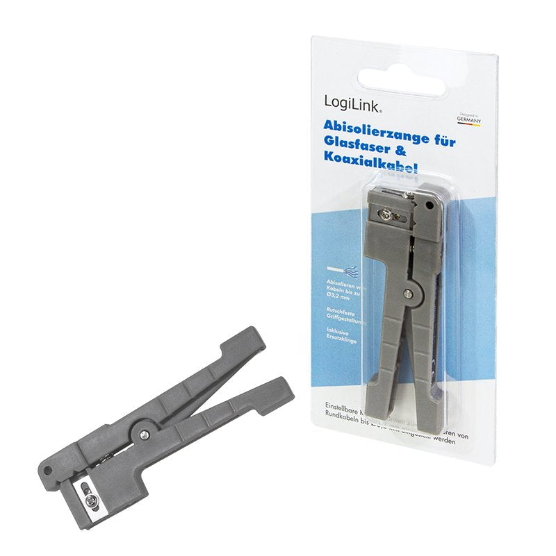 Pelacables Logilink Para Cables De Fibra Óptica, Coaxiales Y Cobre