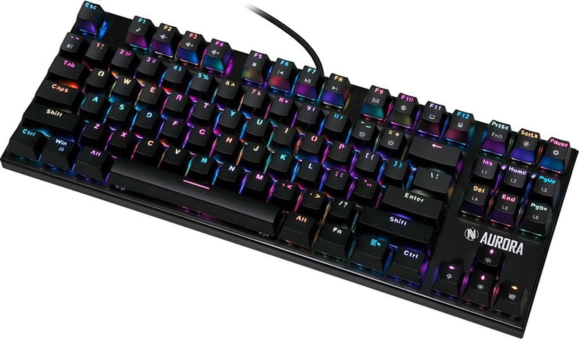 EAN 5903968680008 - iBox IKGMK2R teclado Juego USB QWERTY Inglés de EE. UU. Negro imagen 13