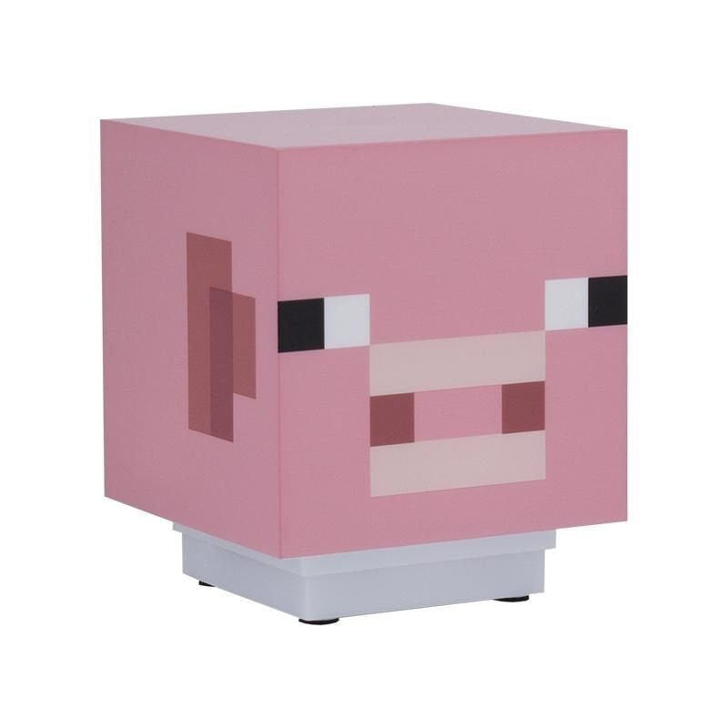 Lampara Paladone Minecraft Cerdito Musica Incorporada