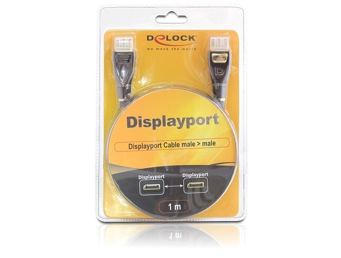 EAN 4043619827732 - DeLOCK 82773 cable DisplayPort 5 m Antracita imagen 2