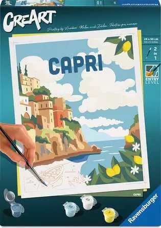 Ravensburger Creart - Capri, Pintura 25893