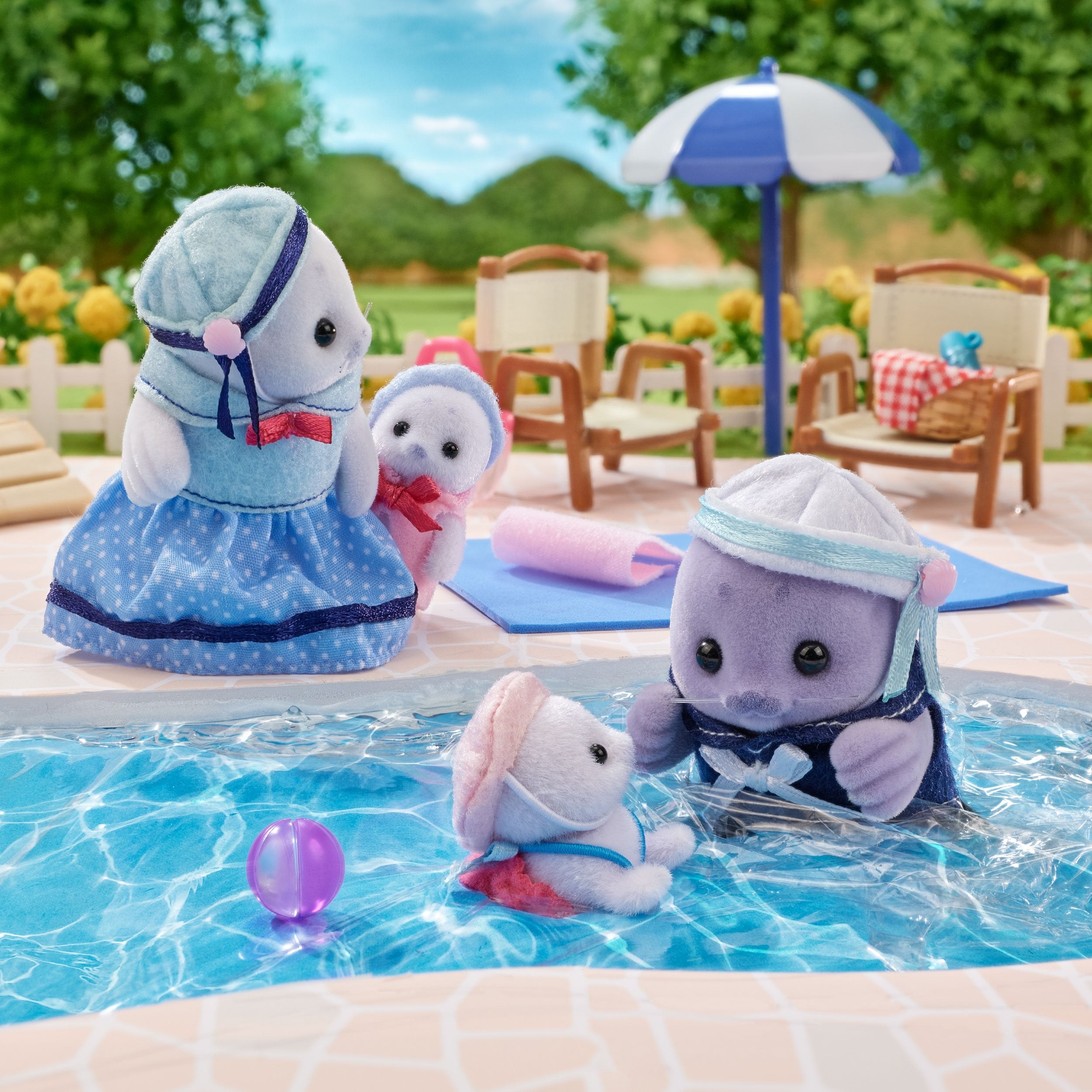 Epoch Sylvanian Families - Robben Familie 5759