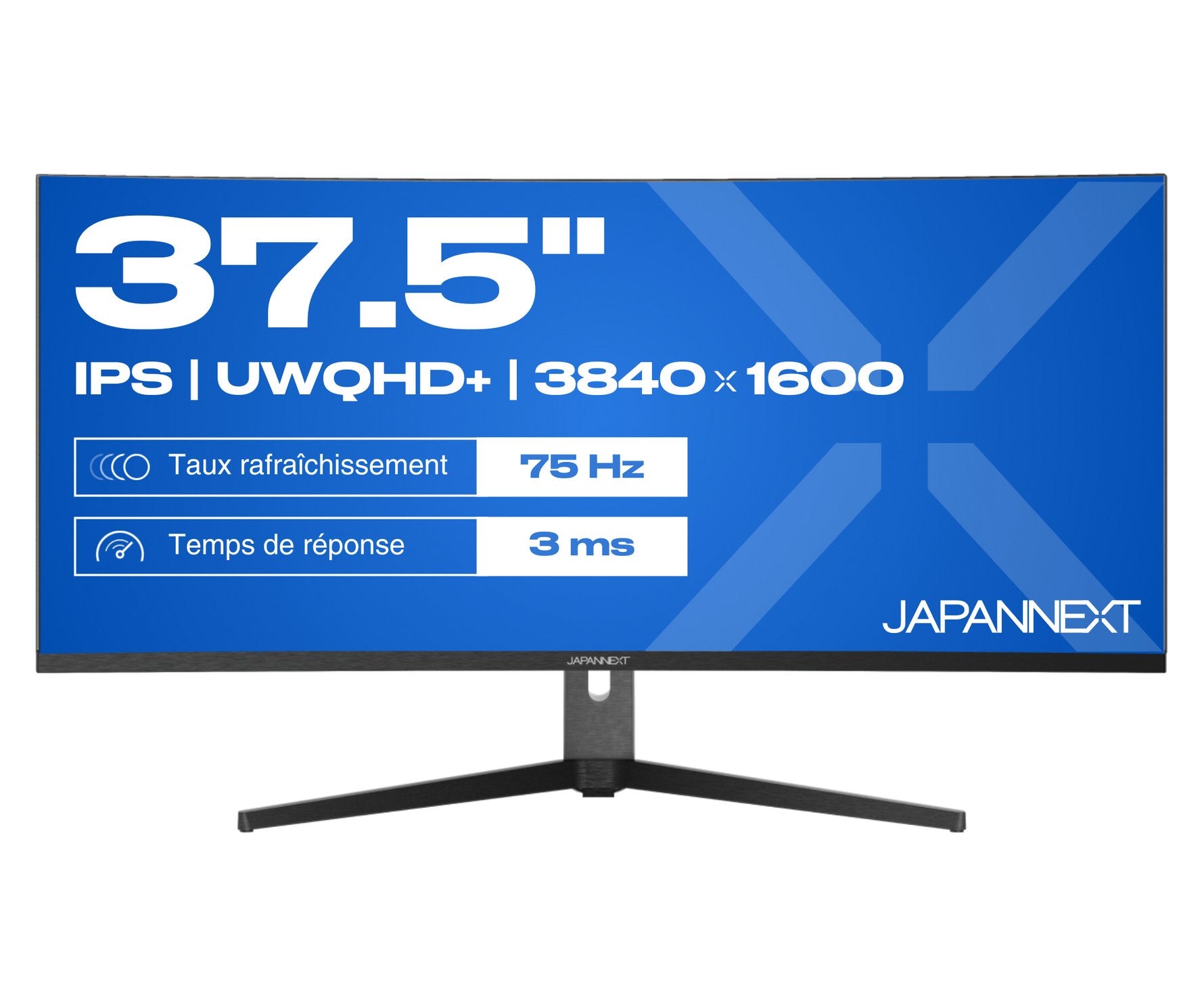 EAN 4589511171592 - JAPANNEXT JN-IPS375UWQHD+75F-C65W-HS pantalla para PC 95,2 cm (37.5") 3840 x 1600 Pixeles UltraWide Quad imagen 1