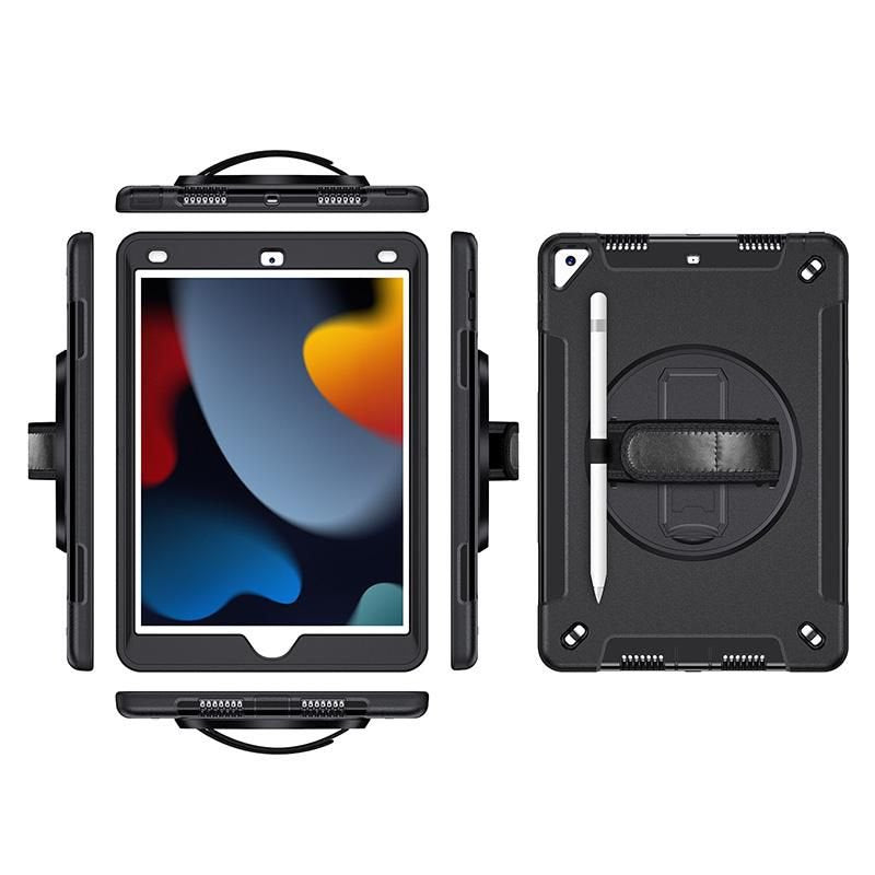 Ipad 10.2 2021/2020/2019 Ohio Defender Case With Hand Strap