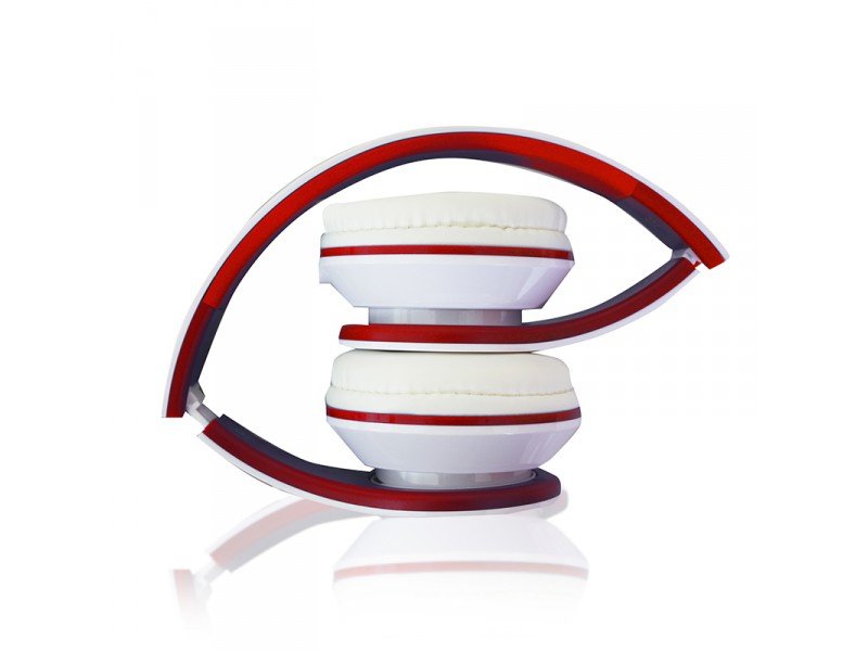 Approx Auriculares Stereo Urban Jazz Color Blanco/Rojo