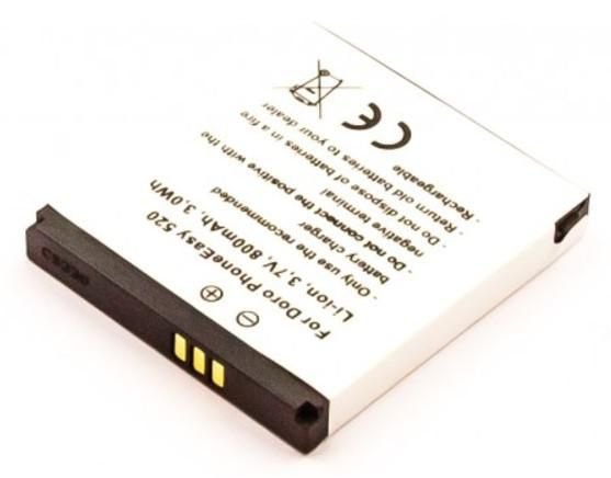 EAN 5711783493525 - CoreParts MBXMISC0055 recambio del teléfono móvil Batería Negro imagen 1