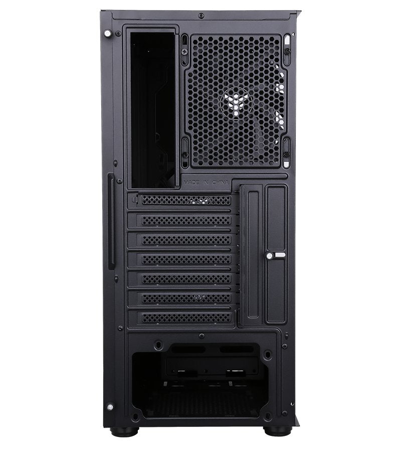 Caja Pc Itek Sylent 03 Midi Tower Negro
