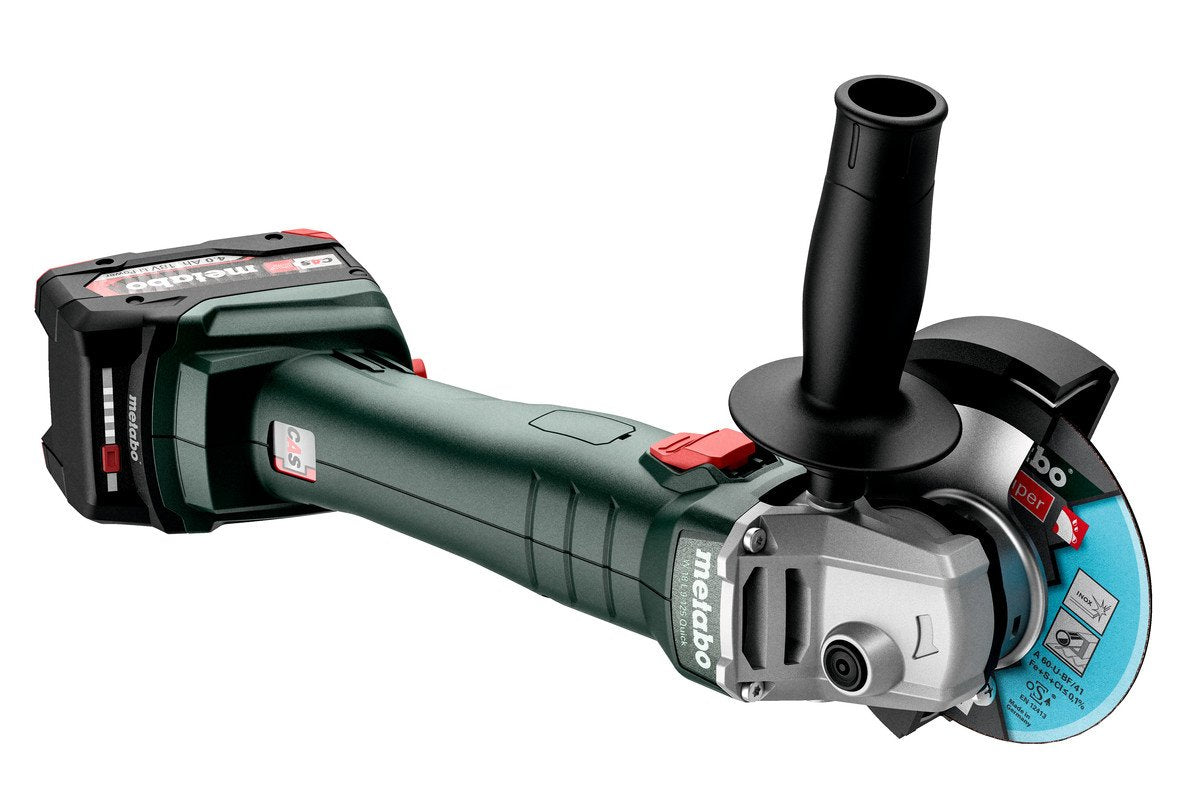 Amoladora Metabo W 18 L 9-125 Quick Angular 12,5 Cm 8500 Rpm 2,3 Kg