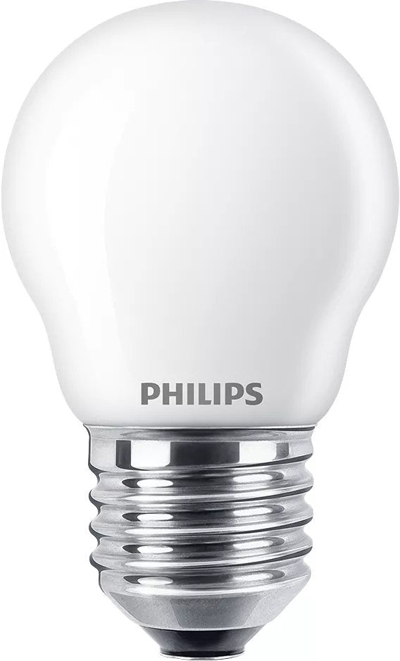 Bombilla Esferica Led E27 6,5 W 806 Lm 2700 K Luz Calida Ø4,5 X 7,8 Cm