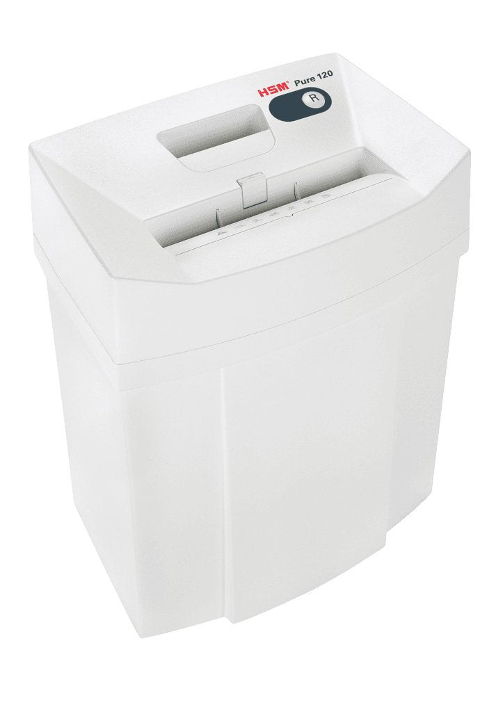 Hsm Pure 120 - Cross Cut 4 X 25mm/ 5-6 Sheets 80 G/ 20 L Bin