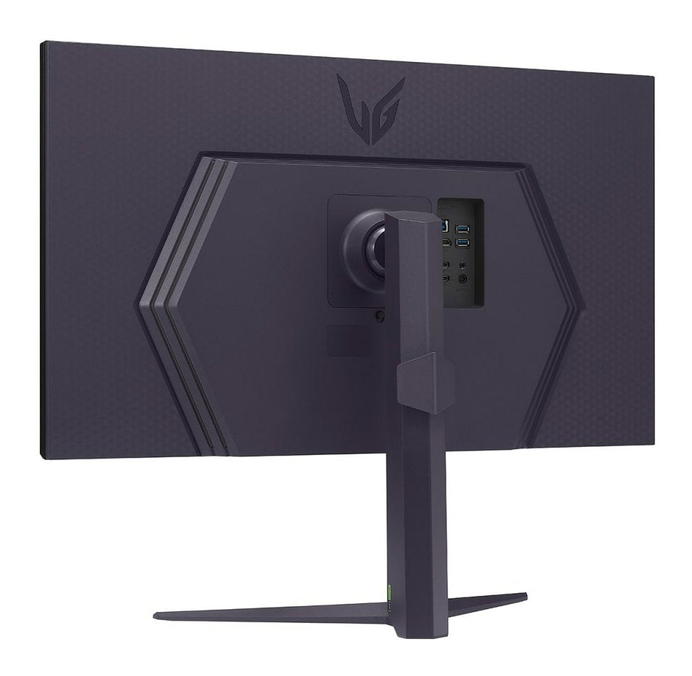 Monitor Lcd Lg 31.5" Panel Ips 2560x1440 16:9 180hz 1 Ms Pivot Height Adjustable Tilt Colour Black 32gs85q-B