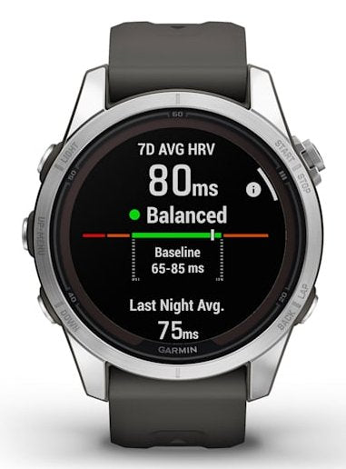 Garmin 7s Pro Solar Edition Silver Gray Smartwatch 42mm