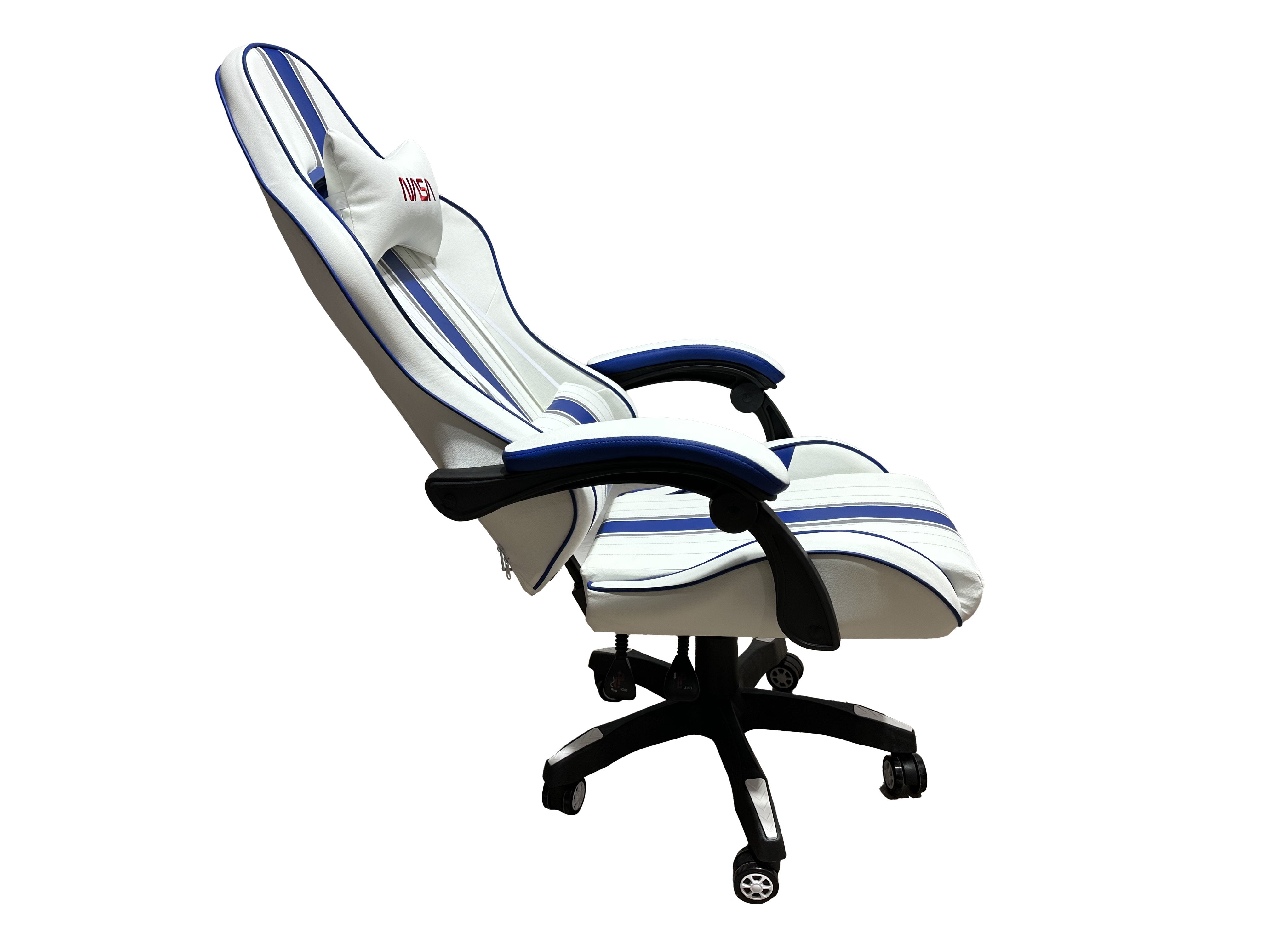 Silla Gaming Nasa Atlantis Bis Blanca Azul