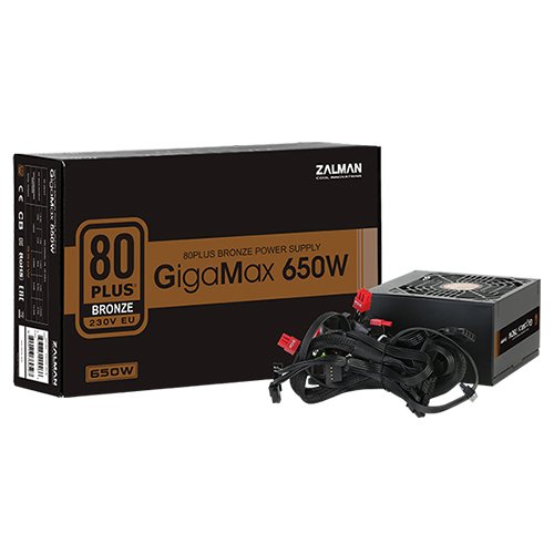 Zalman Gigamax 650w 80+ Bronze Eu Zm650-Gvii